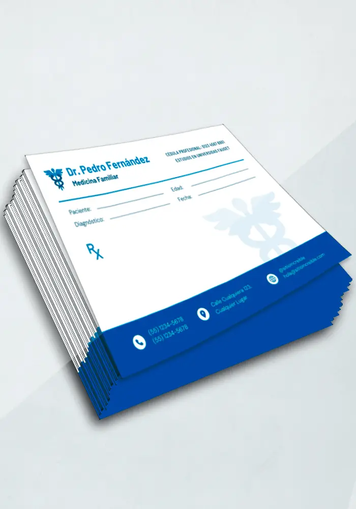 impresión-de-recetas-médicas